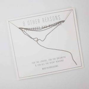NWT 8 OTHER REASONS Nine Lives Choker